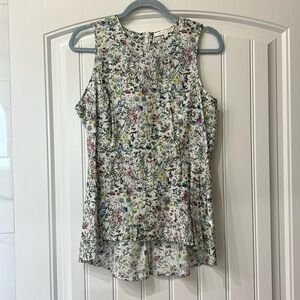 Antonio Melani and Liberty Fabrics peplum top